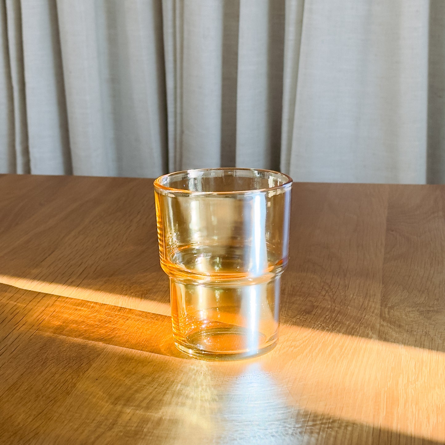 Glass Coffee Mug - Amber