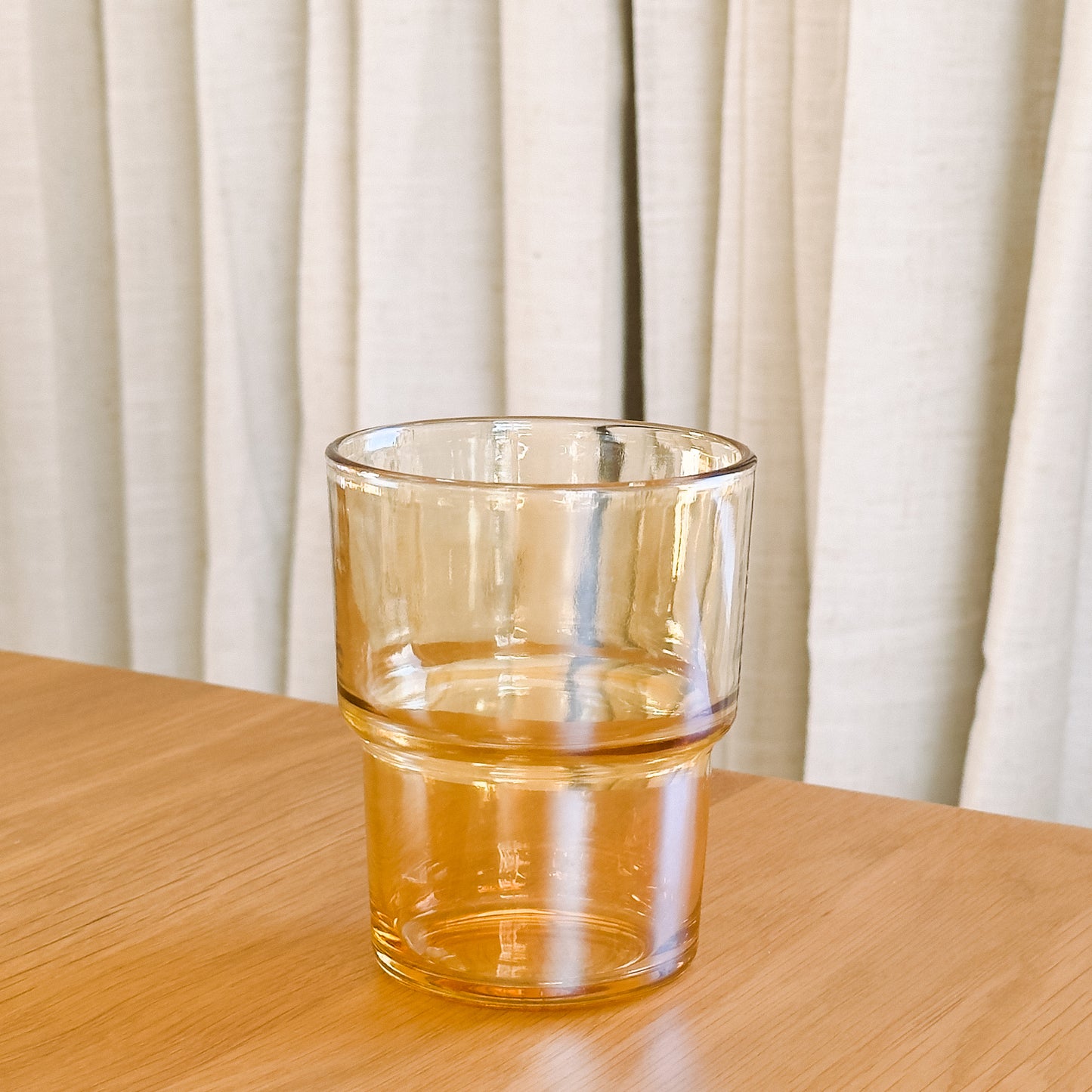 Glass Coffee Mug - Amber