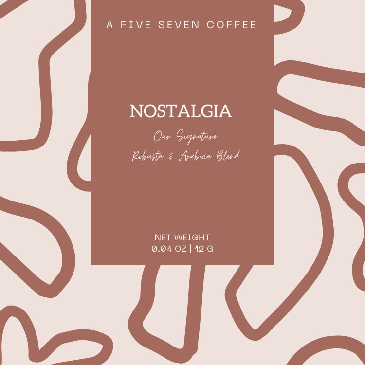 Single Serve Drip Coffee - Nostalgia Blend - 12g